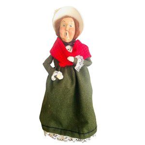 Byers Choice Caroler Woman 1993 Lady Choir Director Signed